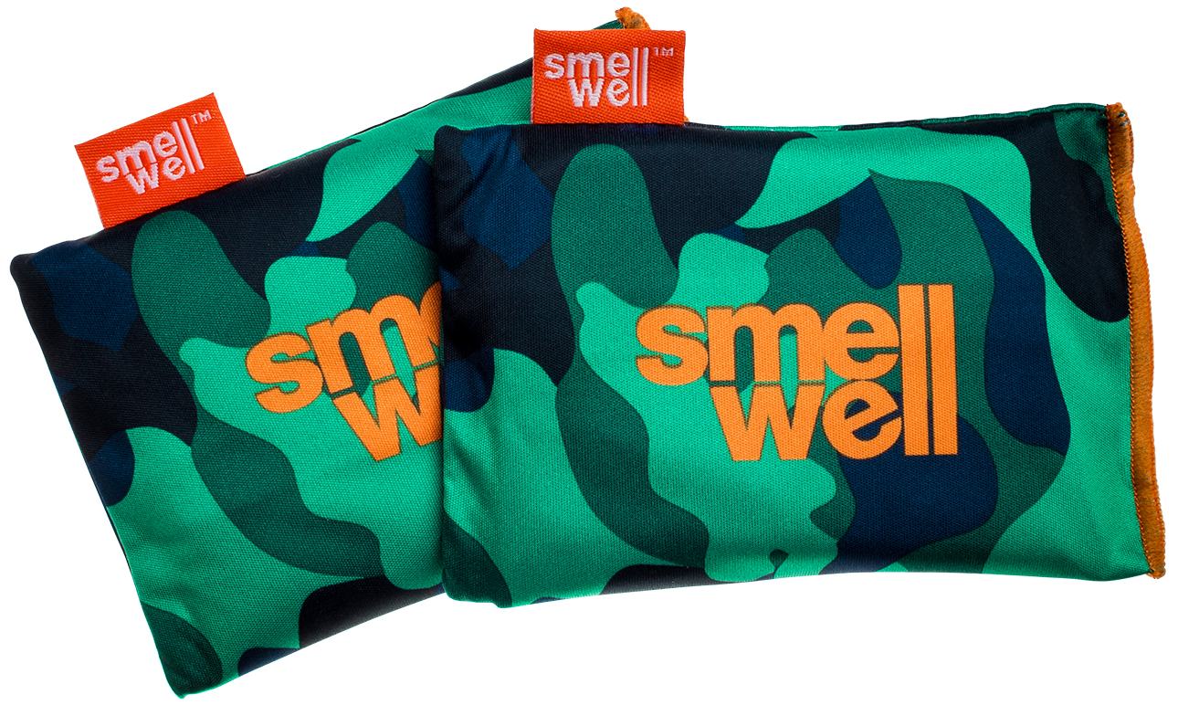 Smell Well Camo Green displayed